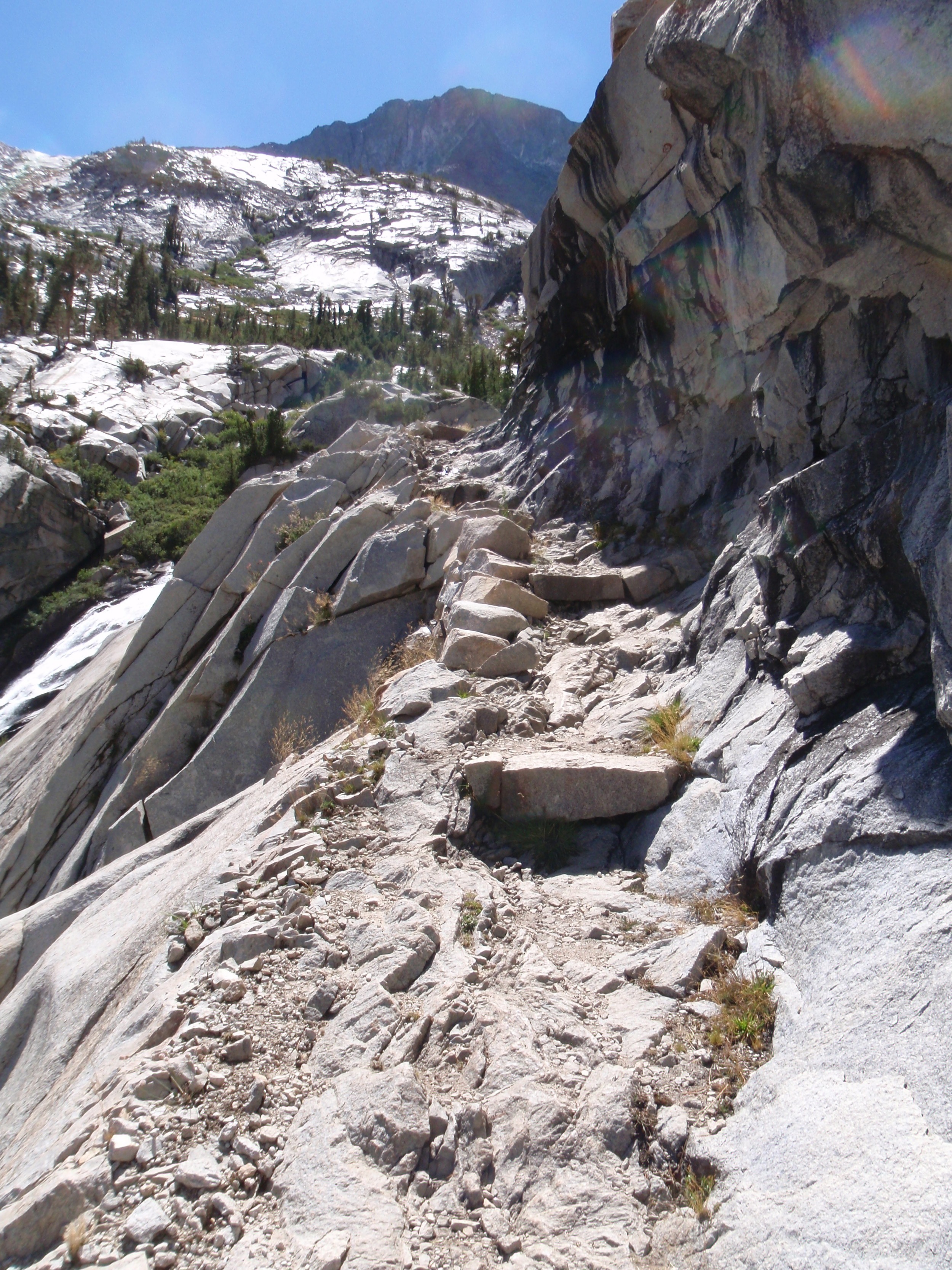 Historic JMT rockcut