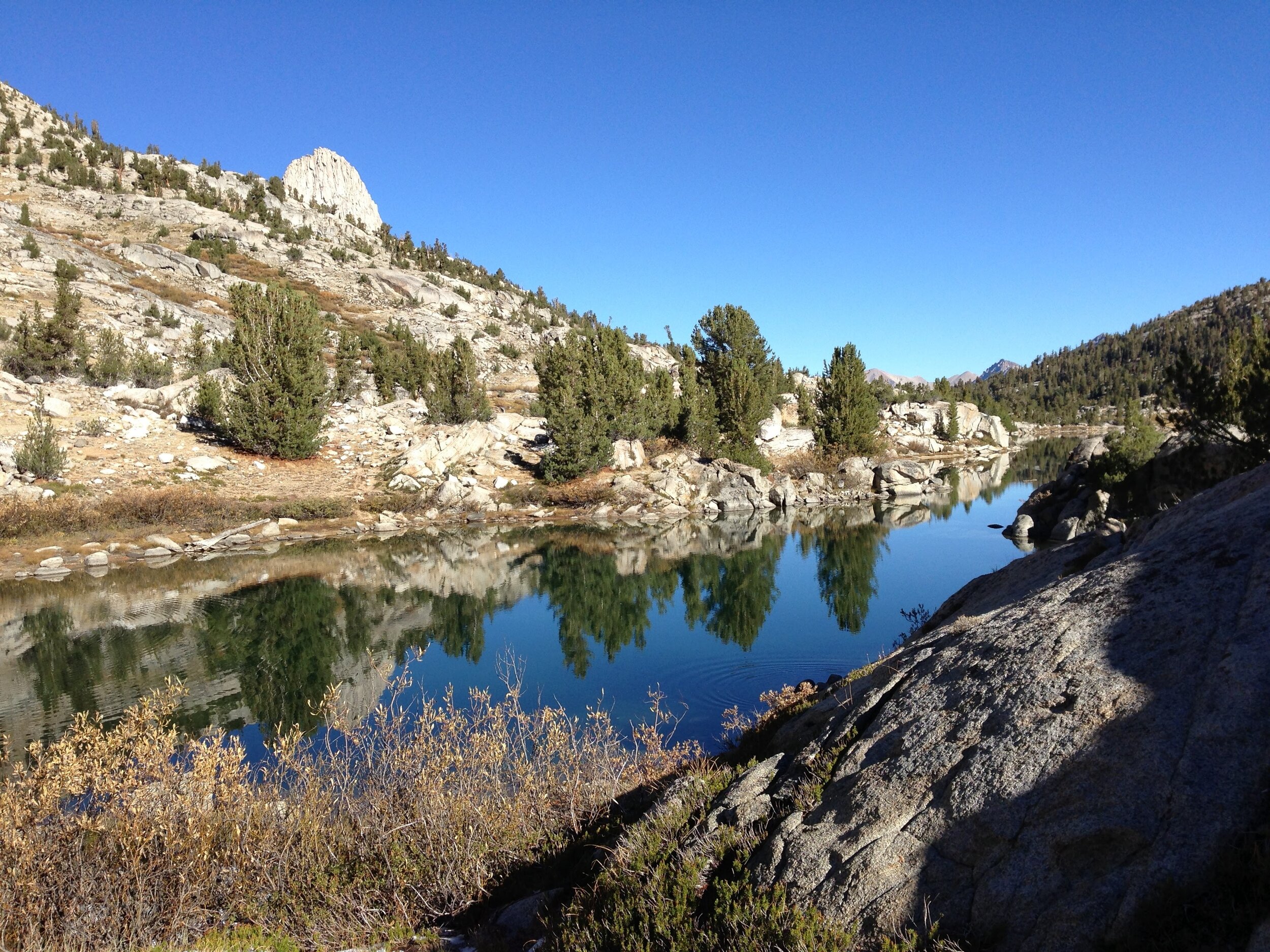 Fin Dome from 60 Lakes Basin