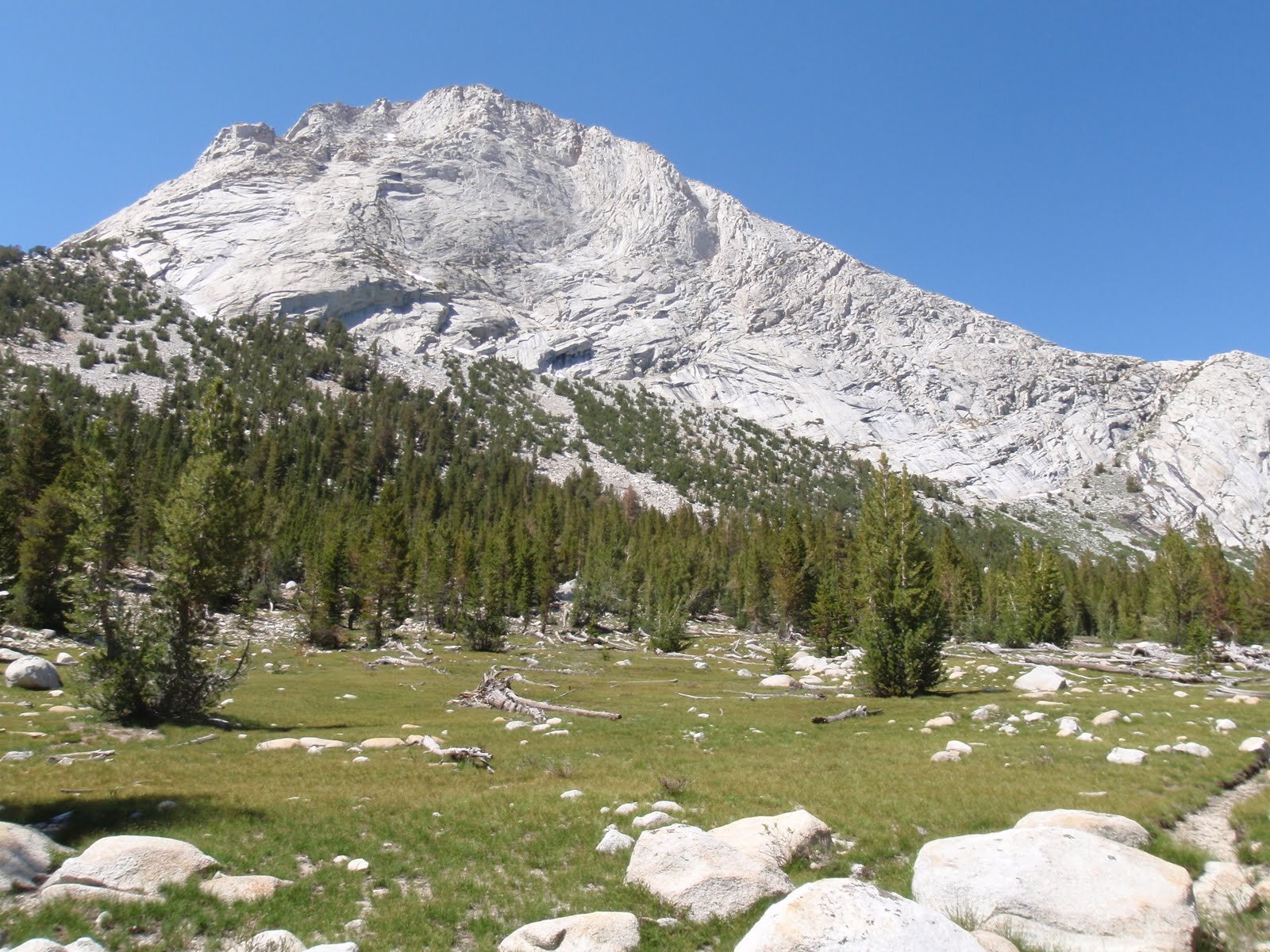 Merriam Peak from French Canyon