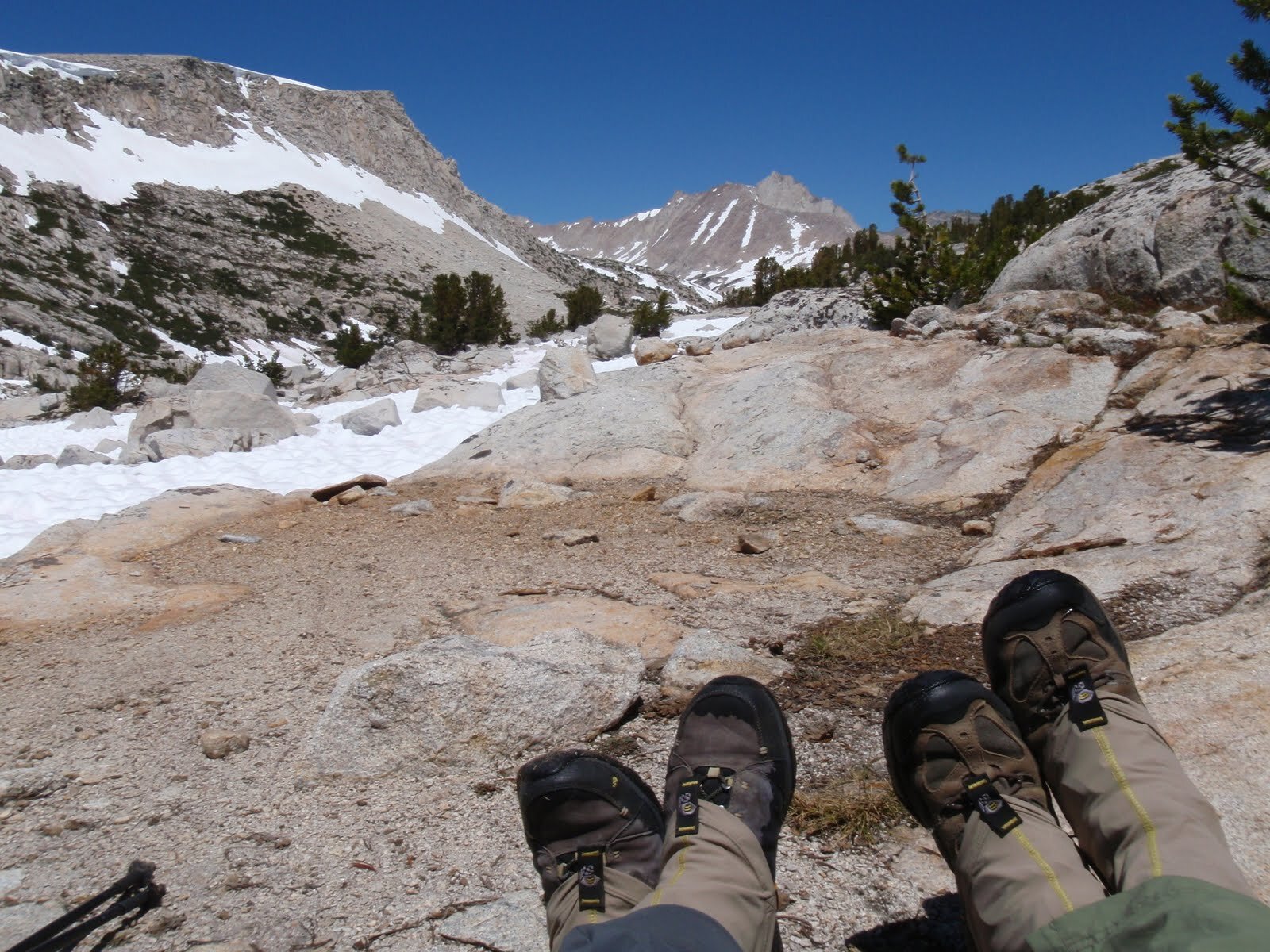 Bear Creek Spire from Pine Creek Pass