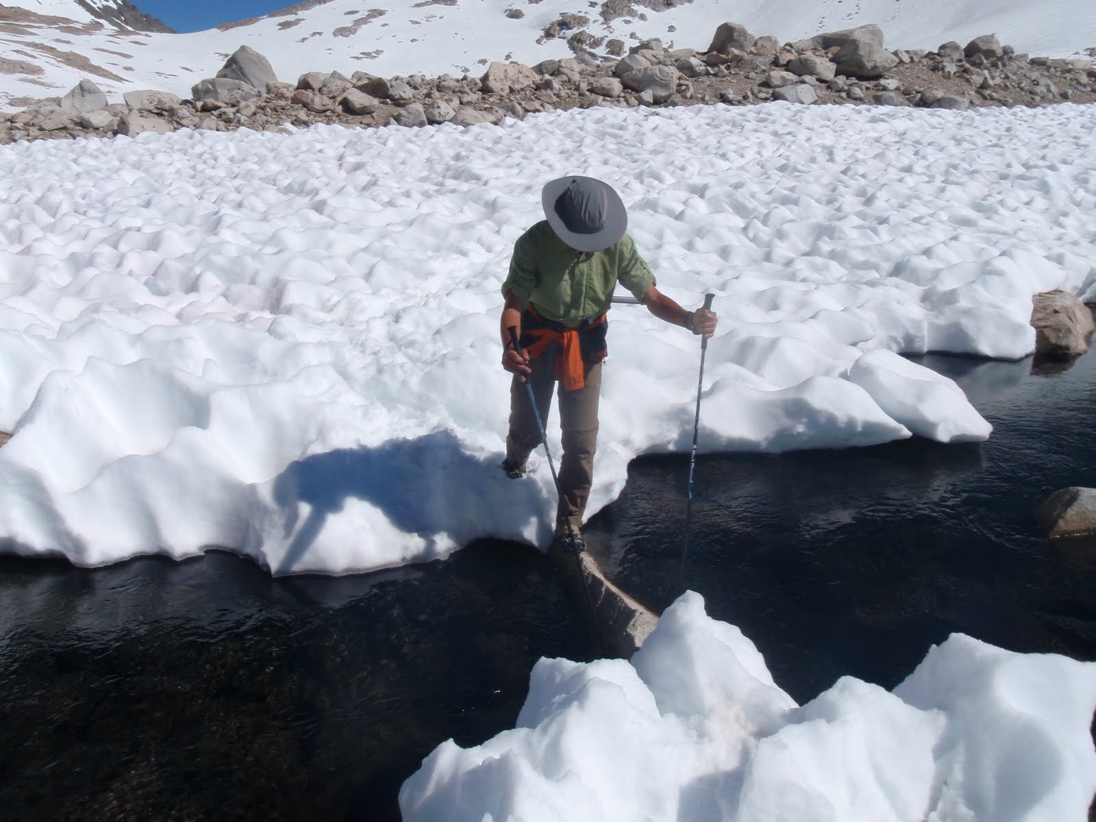 Tricky inlet of Lake McDermand