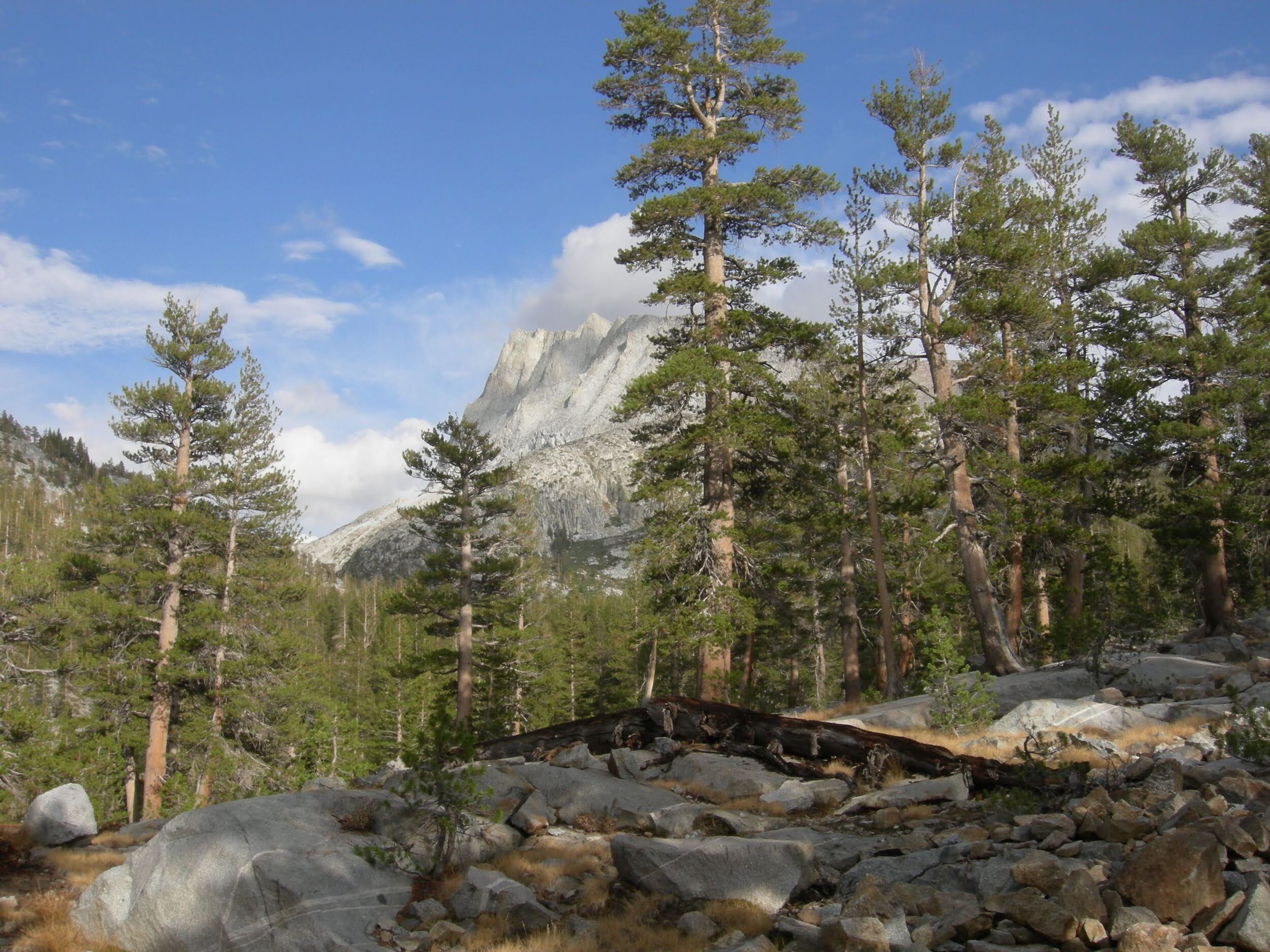 Clouds and cliffs