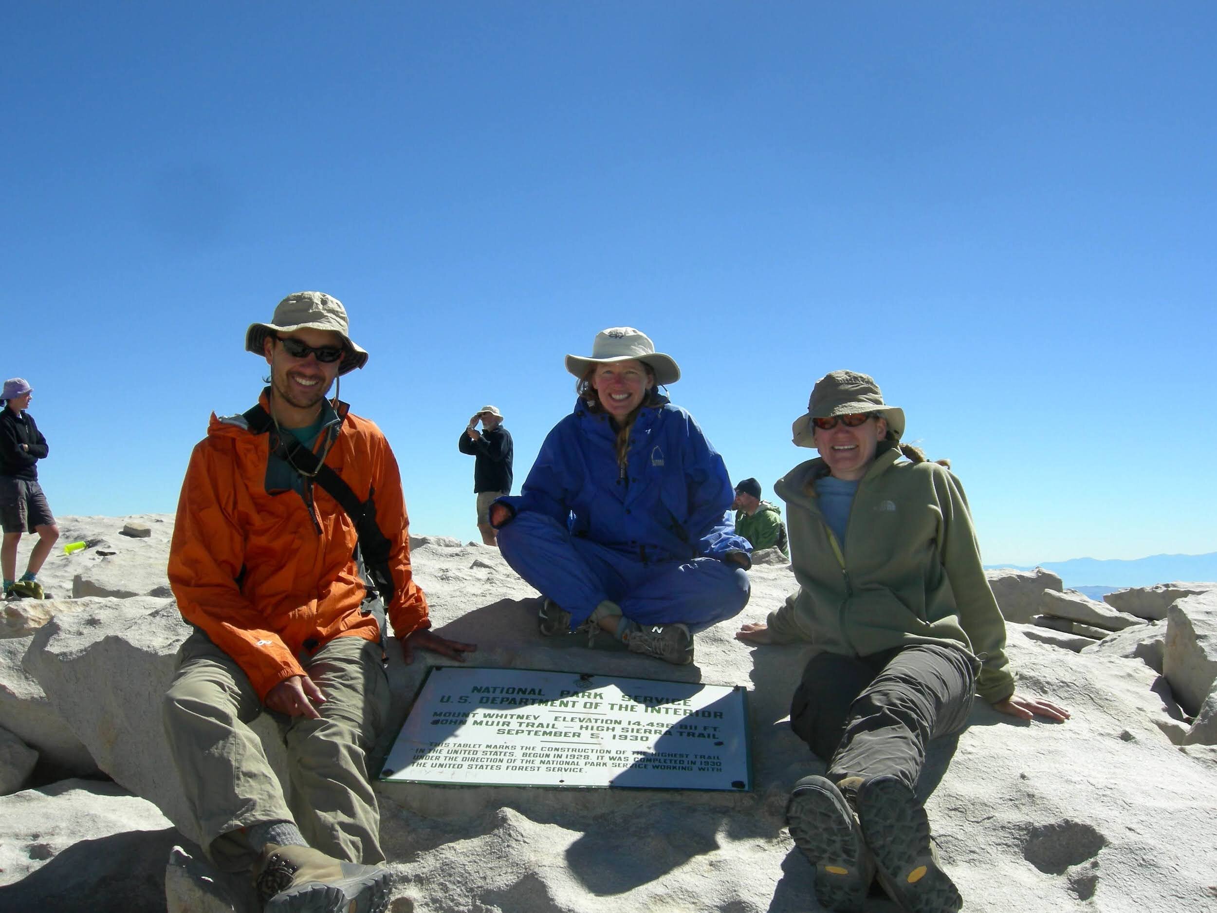 Very tired &amp; very happy, Mt. Whitney summit!