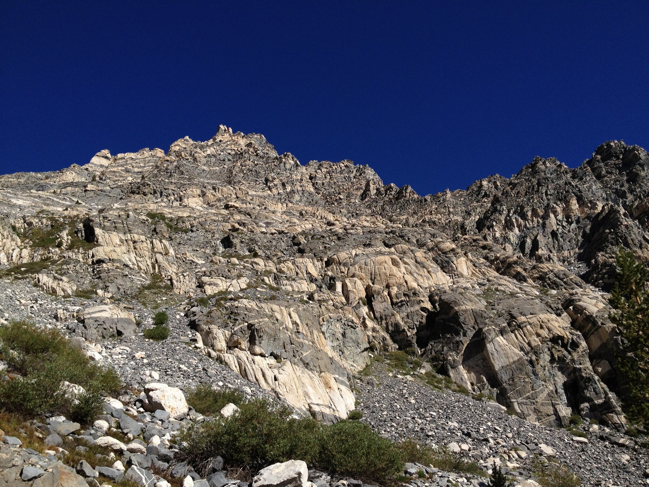 Crags above Pine Creek trail