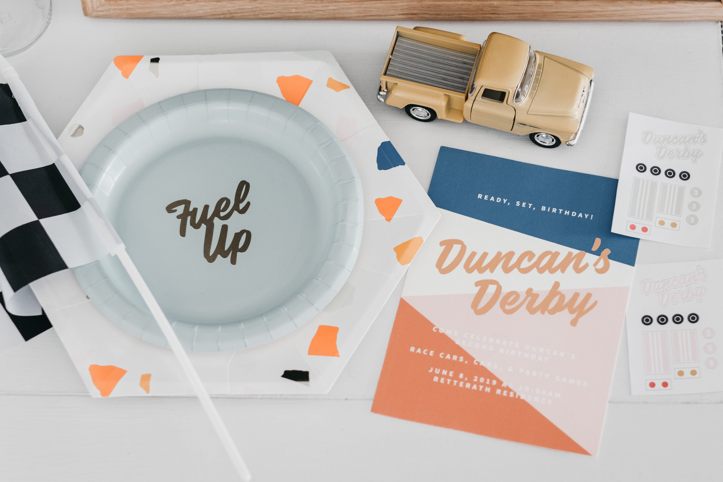 Derby Car Themed Birthday Party