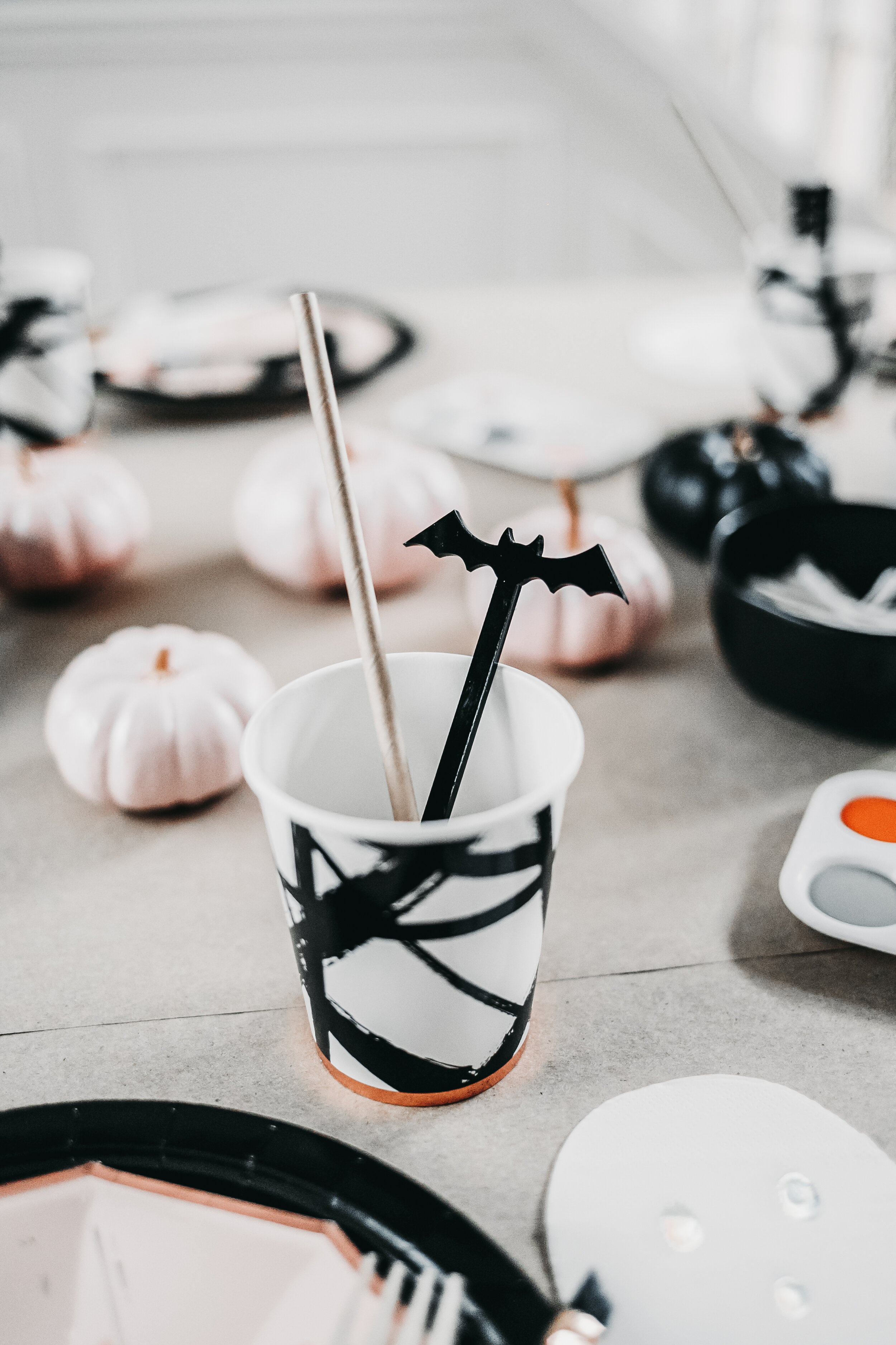 Pumpkin painting party