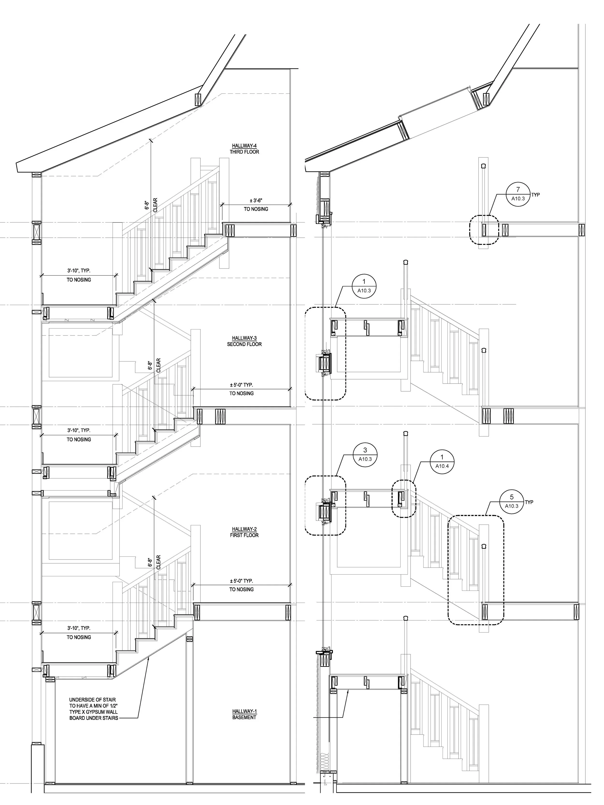 Section Through Stair