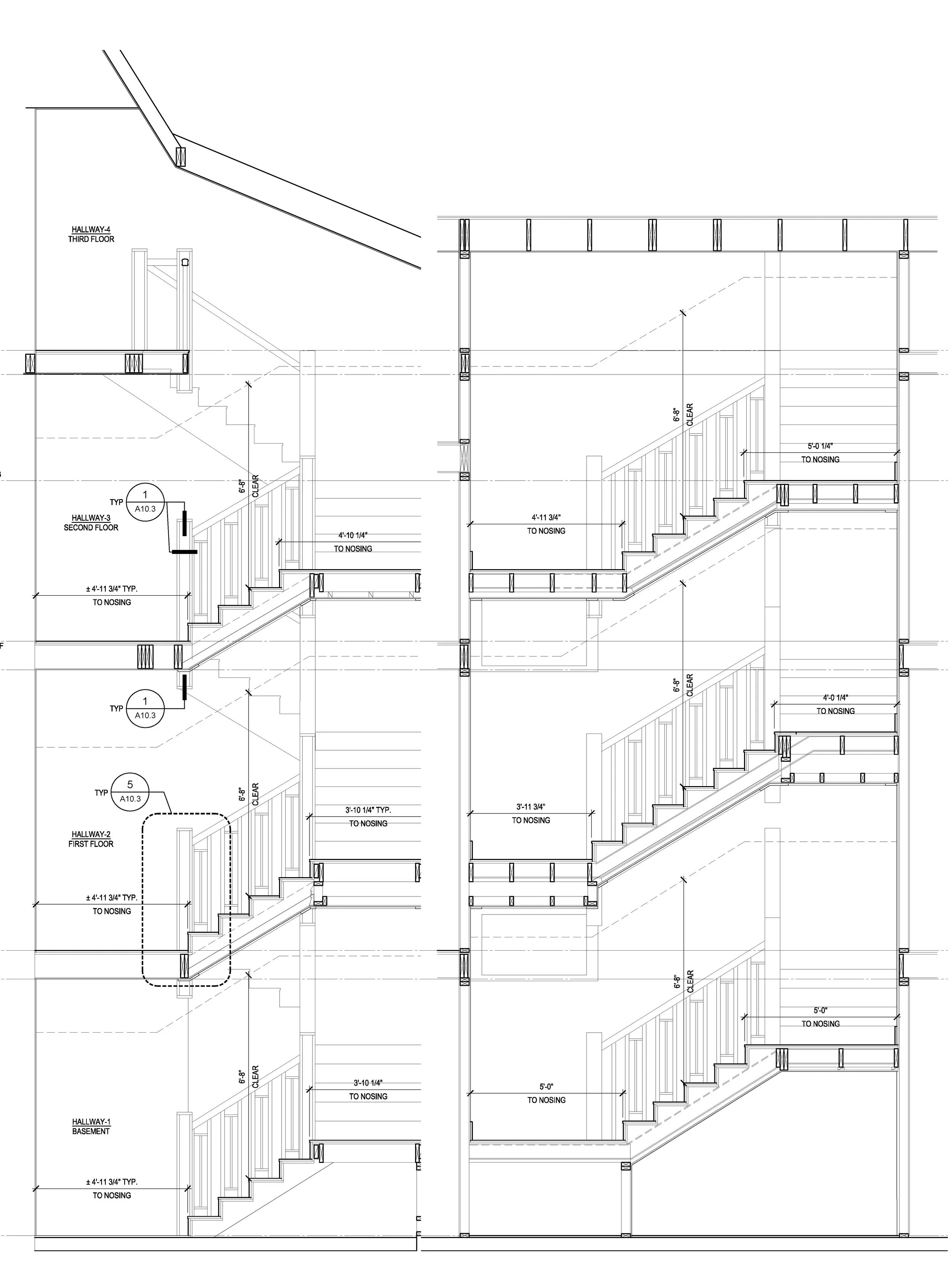 Section Through Stair