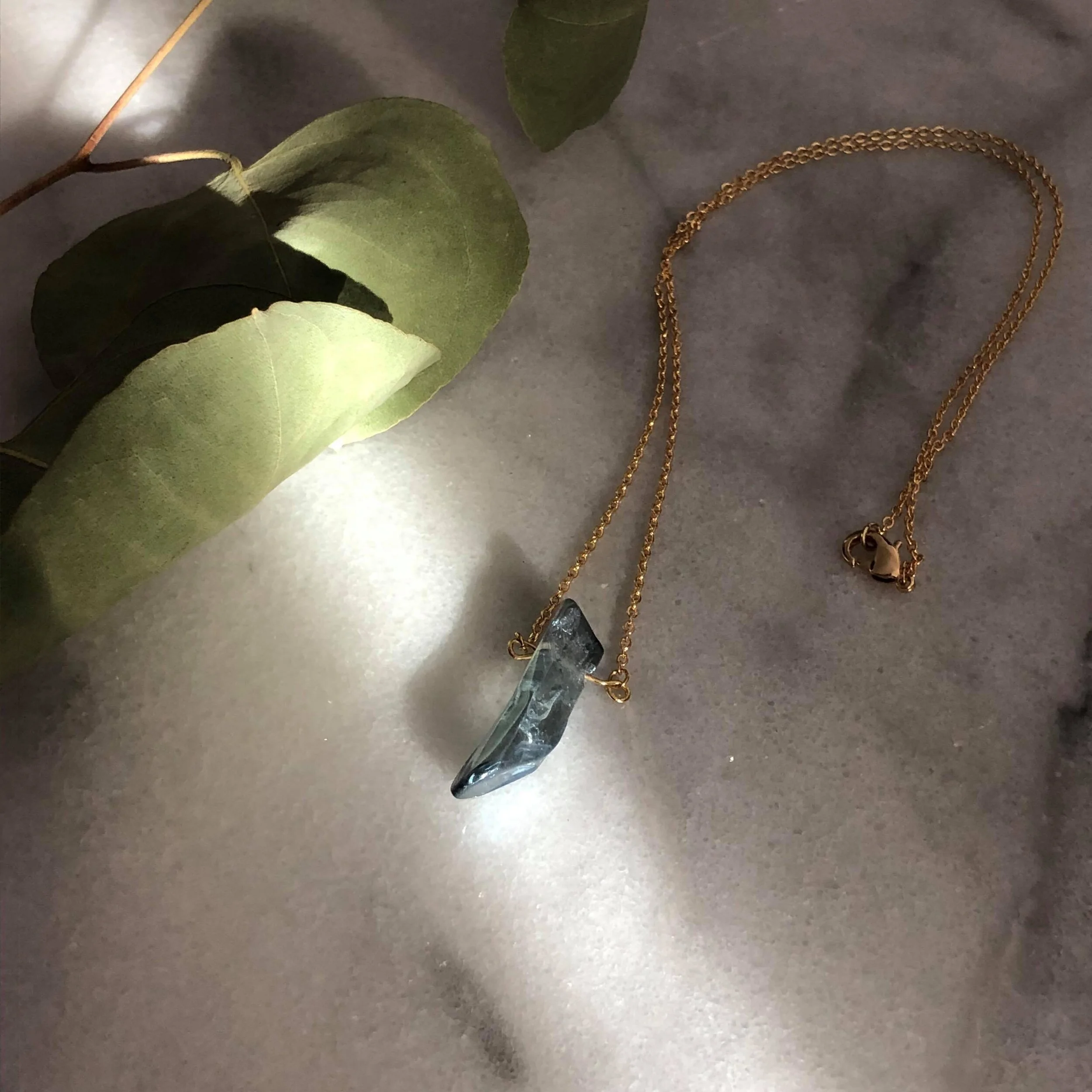 Sapphire Crystal Necklace