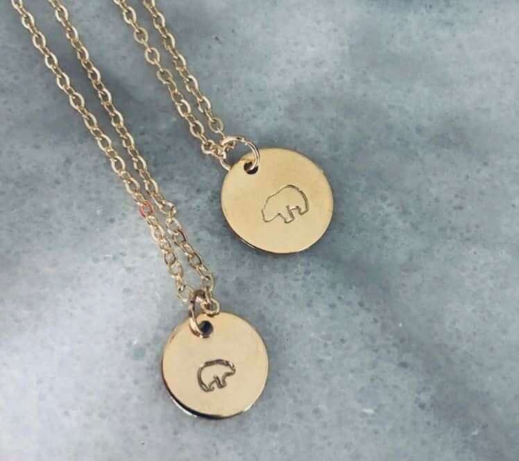 Mother and Daughter Necklaces