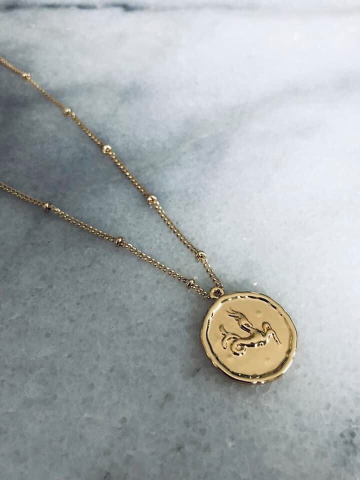 Capricorn Pendant Necklace