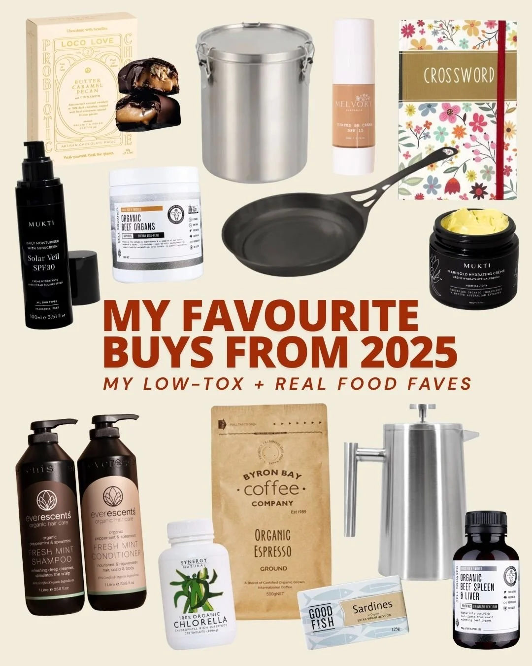 My Favourite Buys From 2025 (Low-Tox + Real Food Faves)