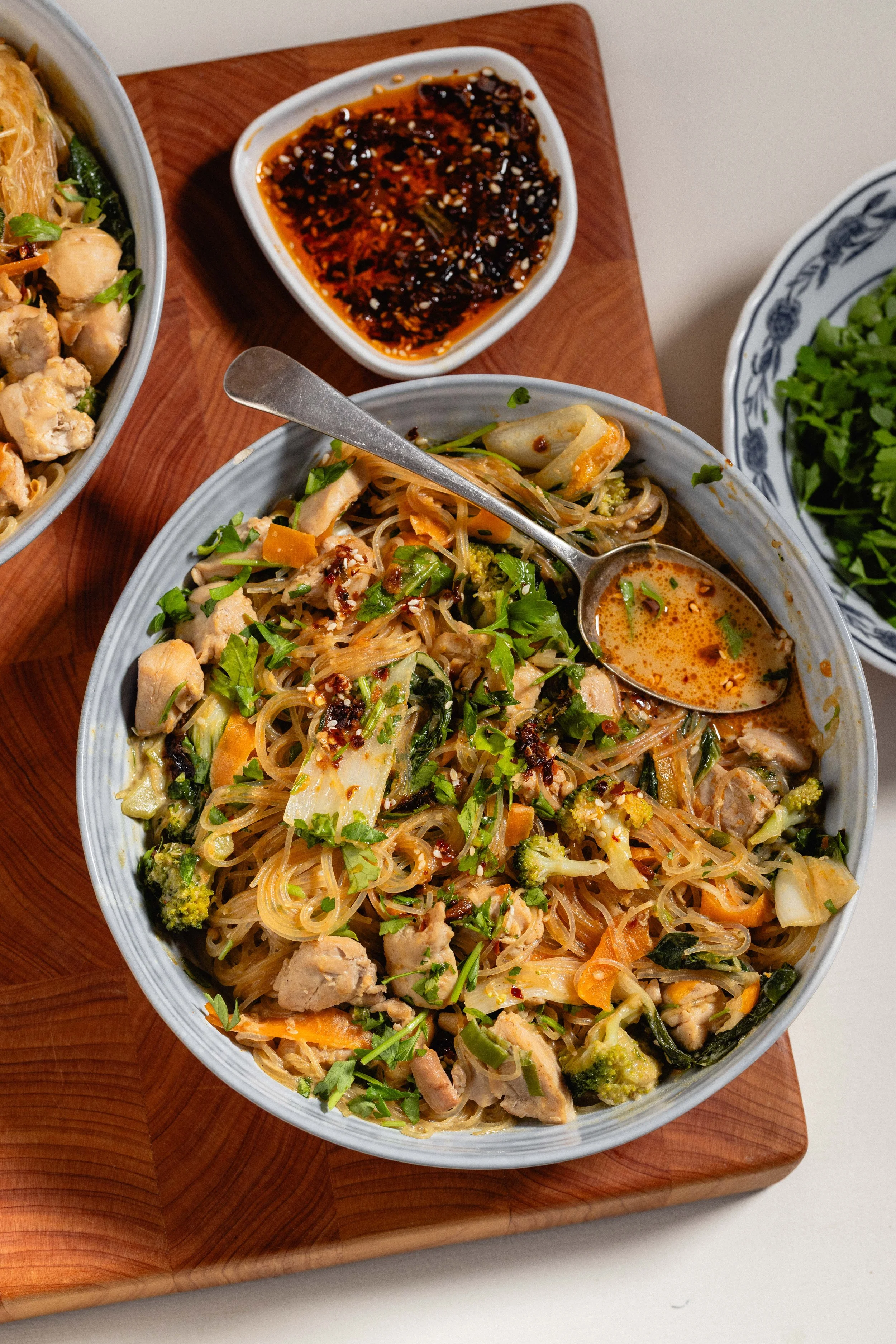  15 Minute Brothy Satay Noodles