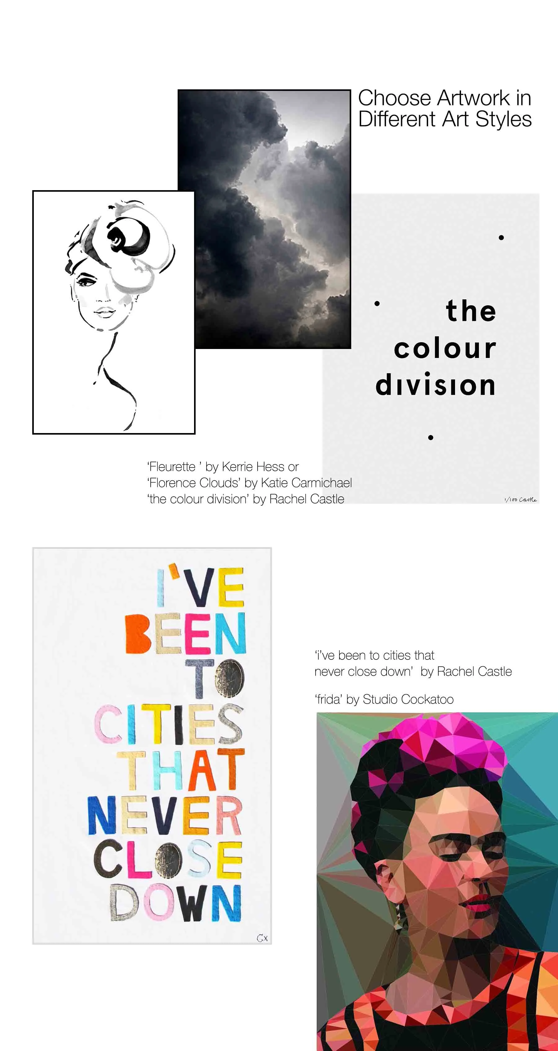 inCollective gallery wall tips