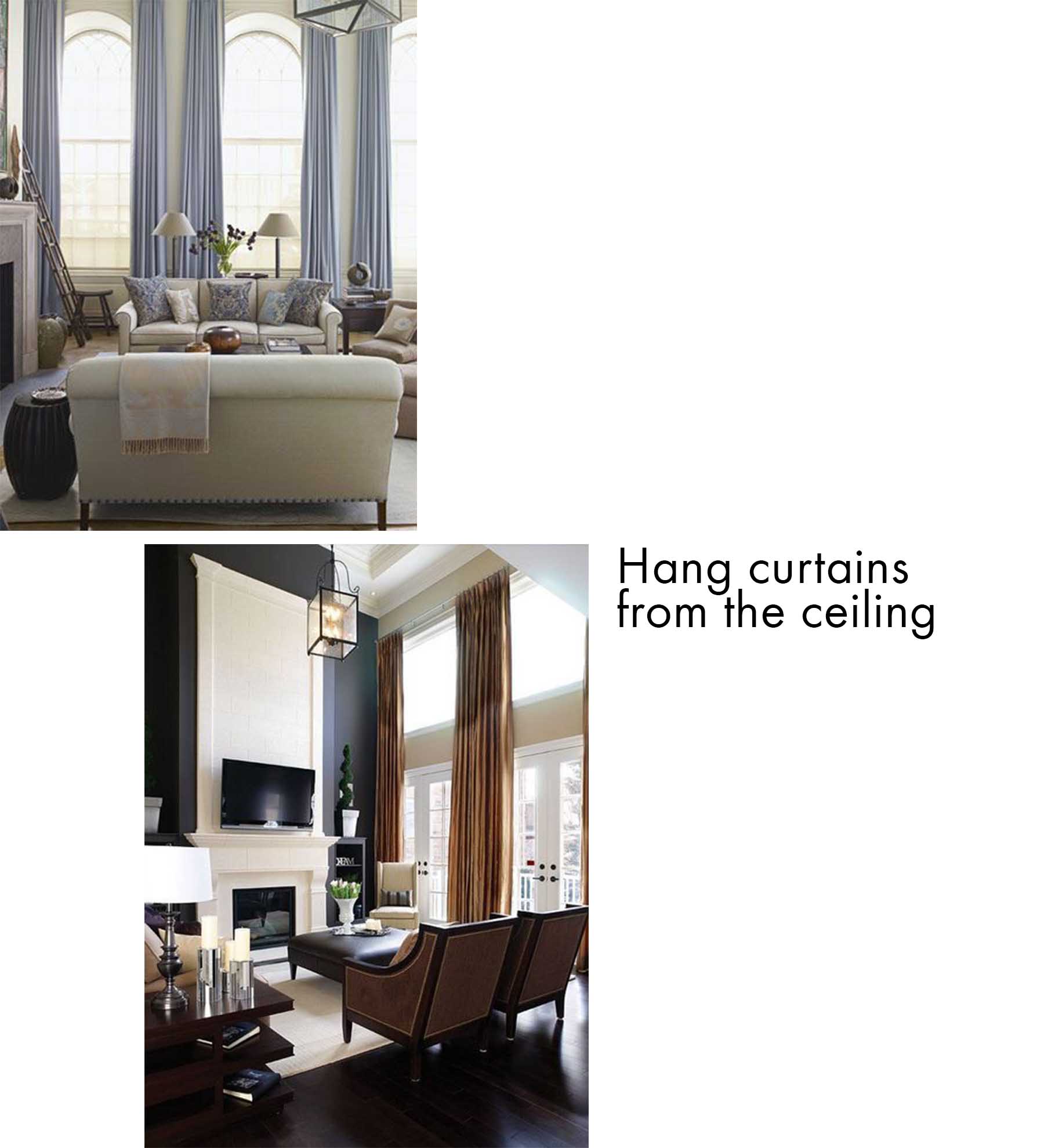 Curtain - Living Room Design TIps