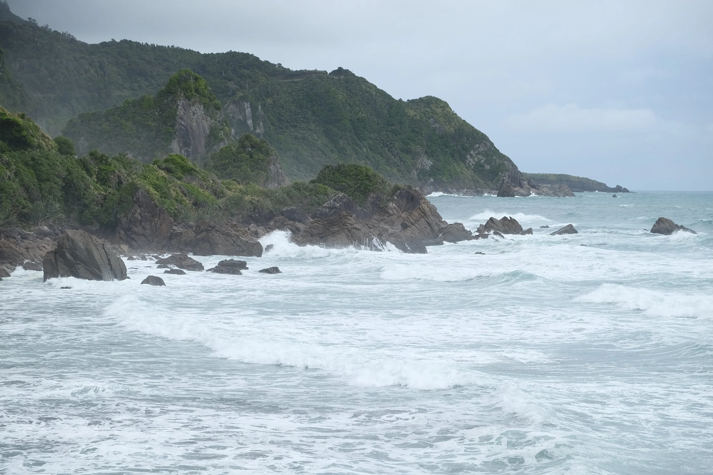 La West coast vers Hokitika