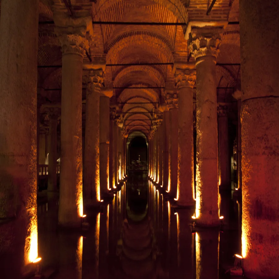 Turkey, Istanbul, Cistern