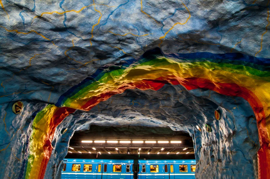 Sweden, Stockholm, Subway