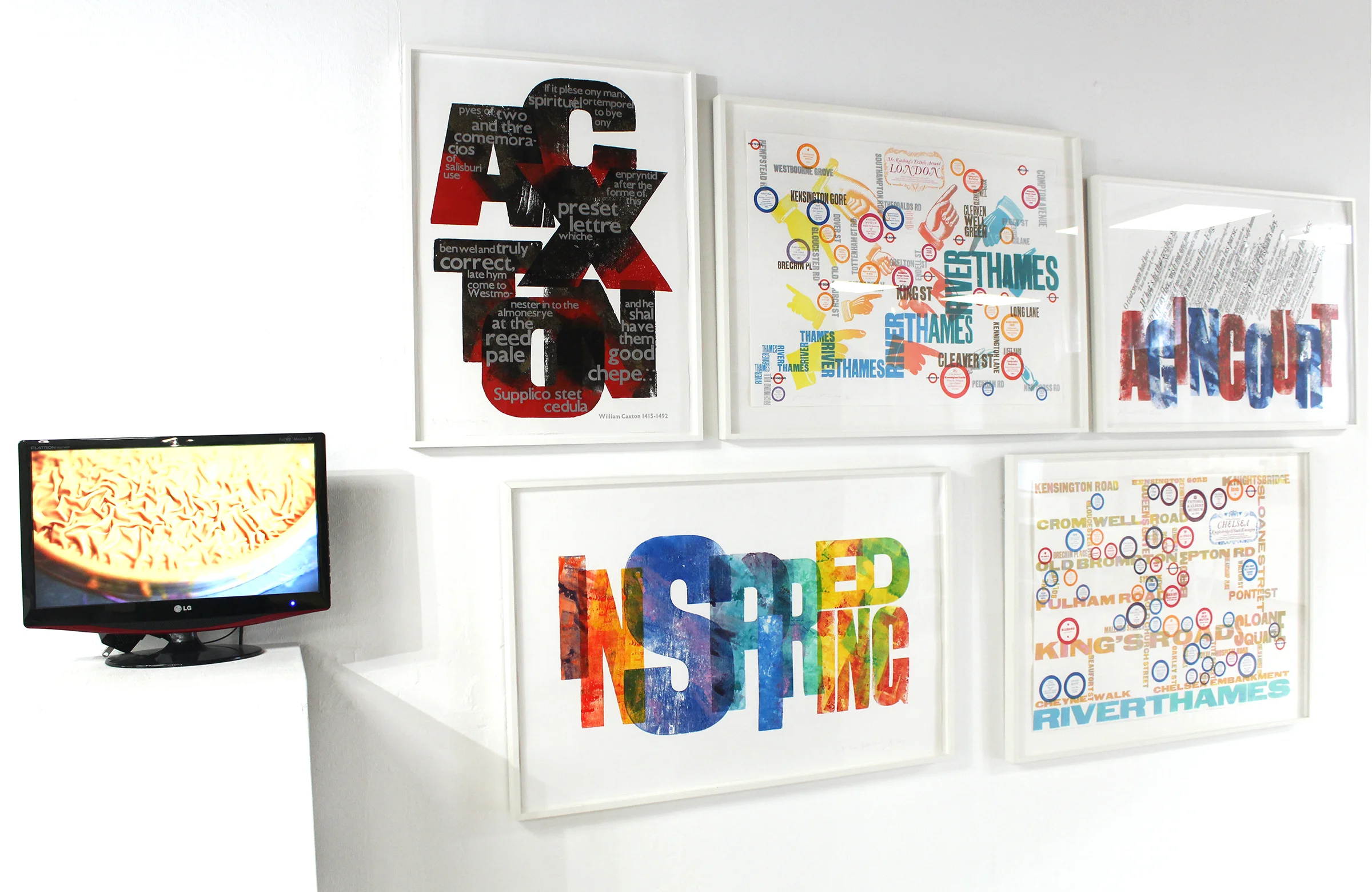 Work by Alan Kitching (Photo credit: Michelle Tennick)
