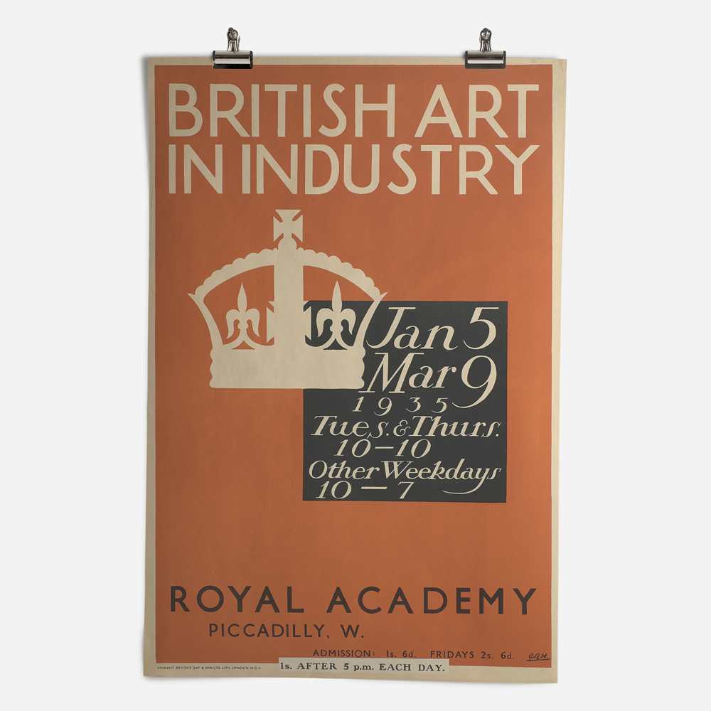 RA British Art in Industry Exhibition 1935