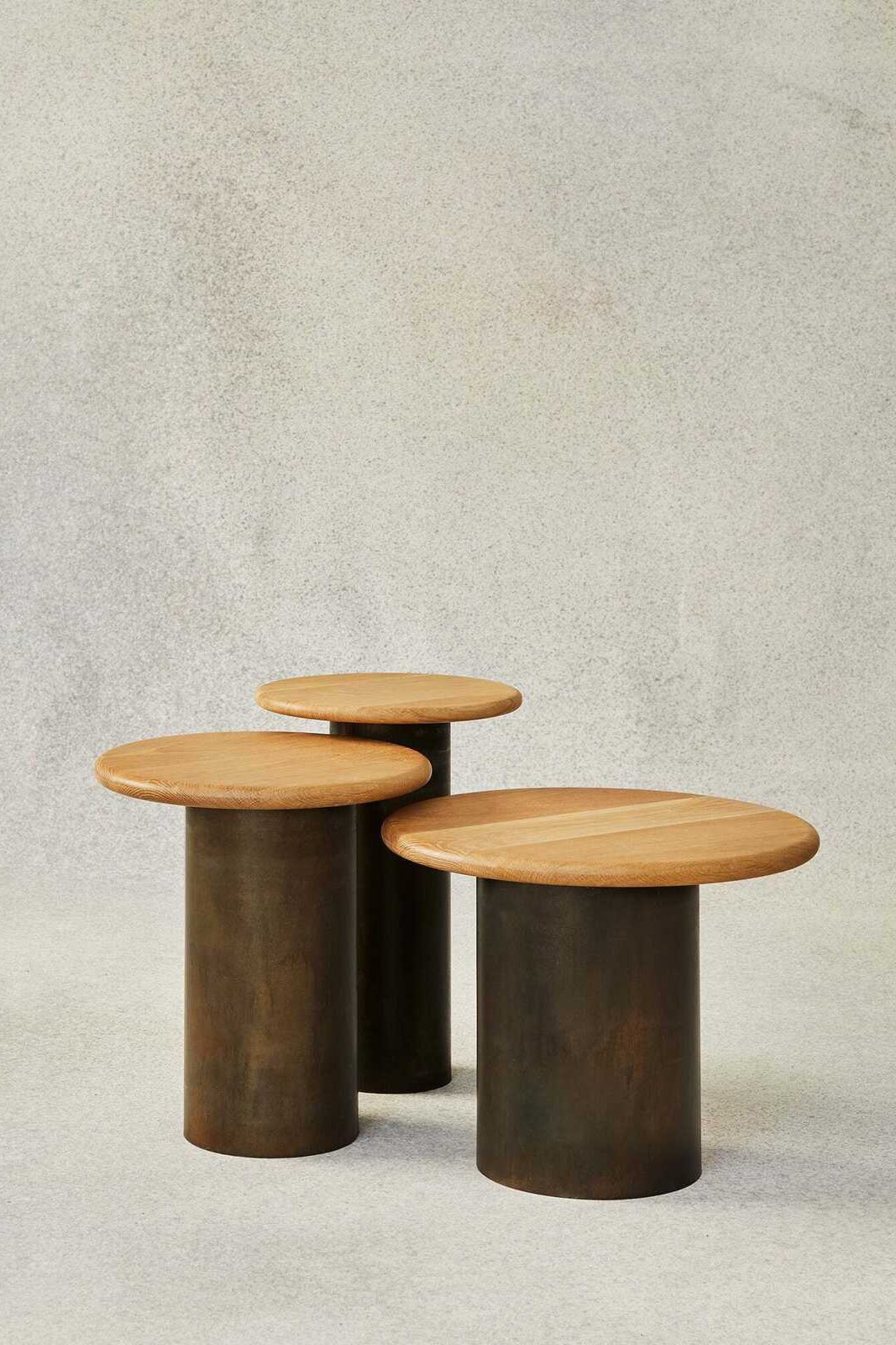 Raindrop Side Tables, 2022 - Fred Rigby Studio