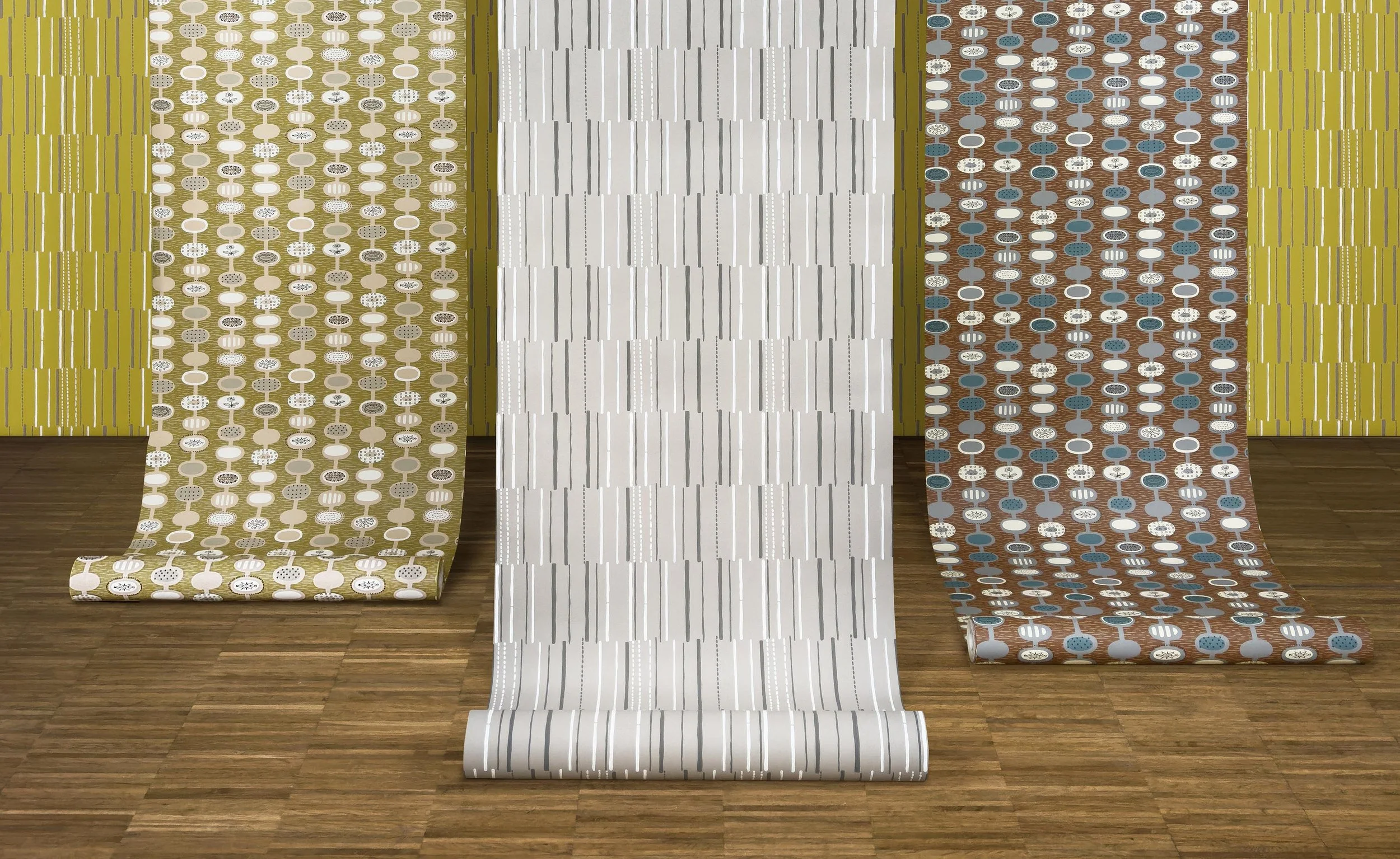 Mini Moderns bring Lucienne Day’s historic wallpapers back to life