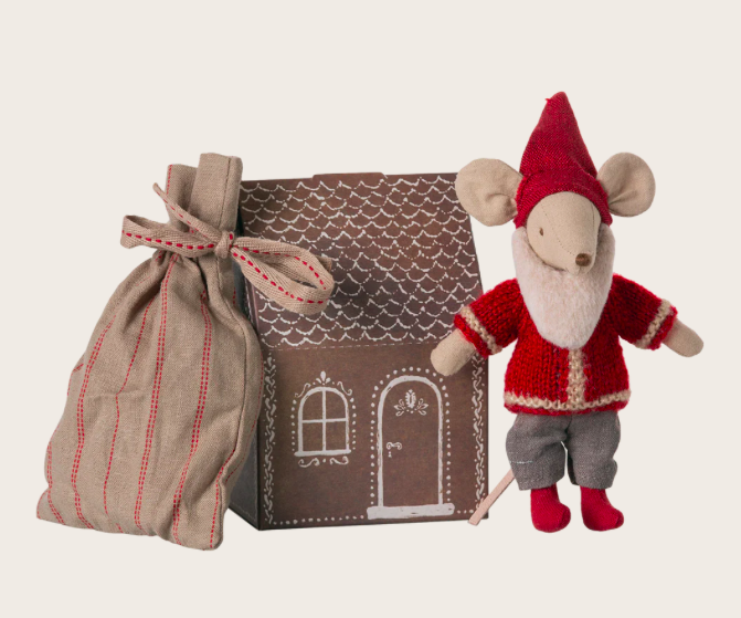Maileg Santa Mouse - Storebror