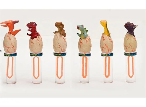 såpebobler med dinosaurfigur