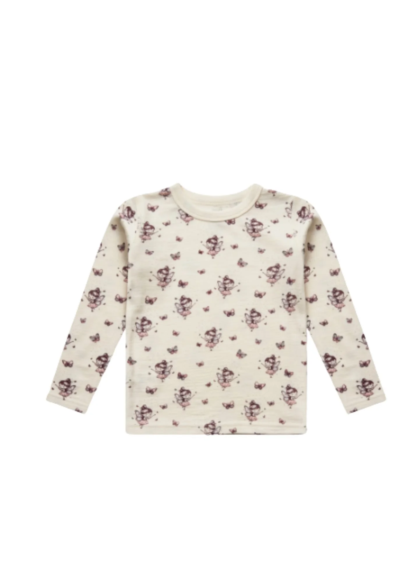 Hust & Claire Abba genser i ull - Off White Fairy str 92-128
