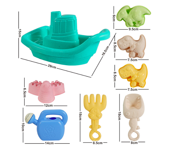 Båt av hveteplast - Diverse tilbehør