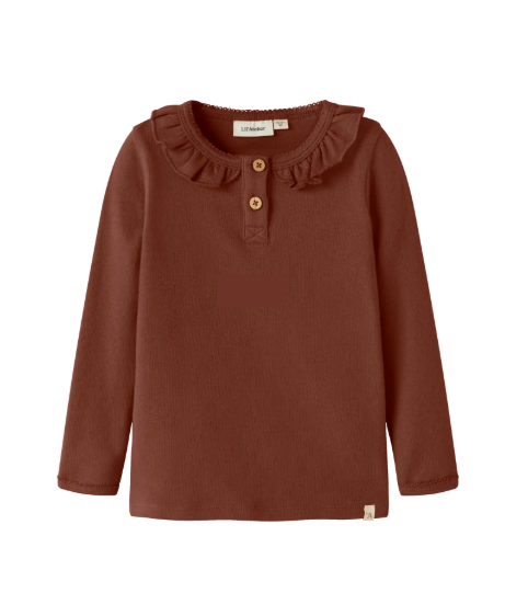 Lil'Atelier Thoro Huf genser - Mahogny, str. 92-122