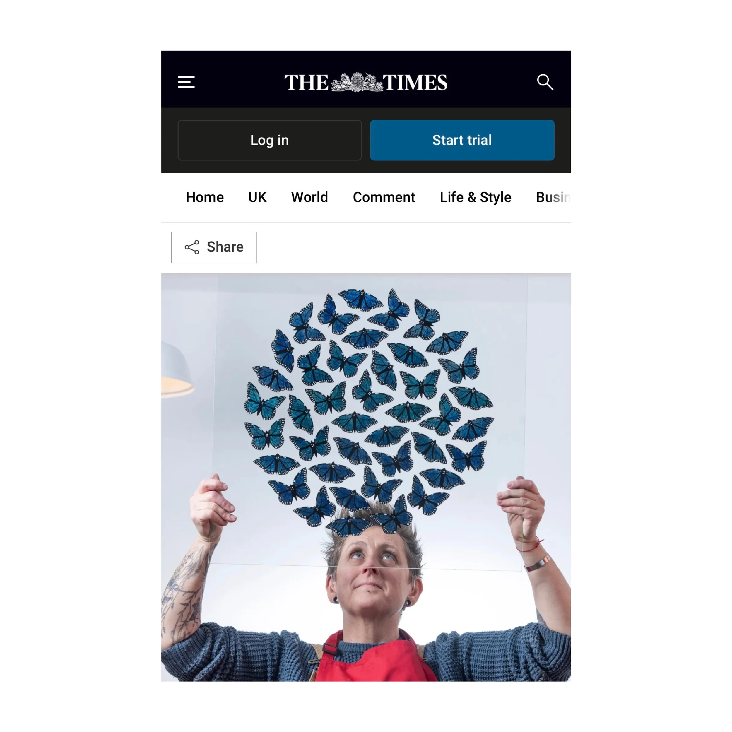 The Daily Telegraph and The Times: Celebrating the Art of Verre Églomisé