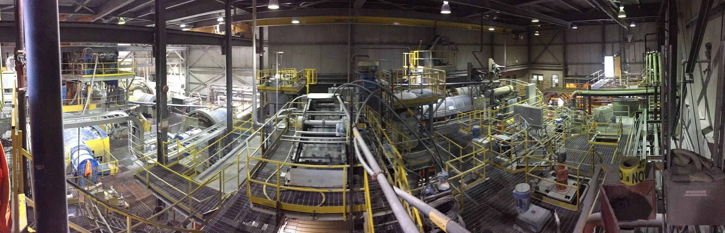 Interior of Black Fox Mill building.
