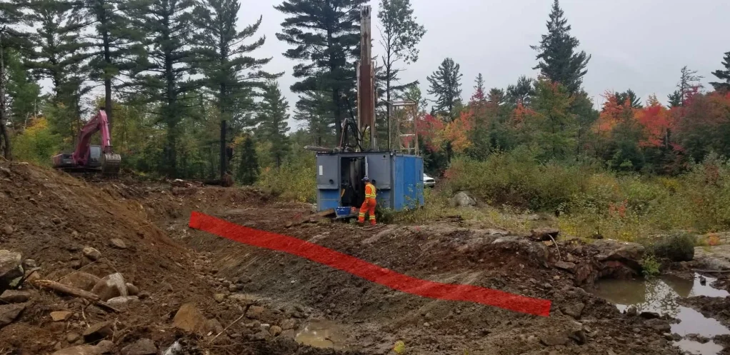 Oct 2018 Drilling at 007 Zone