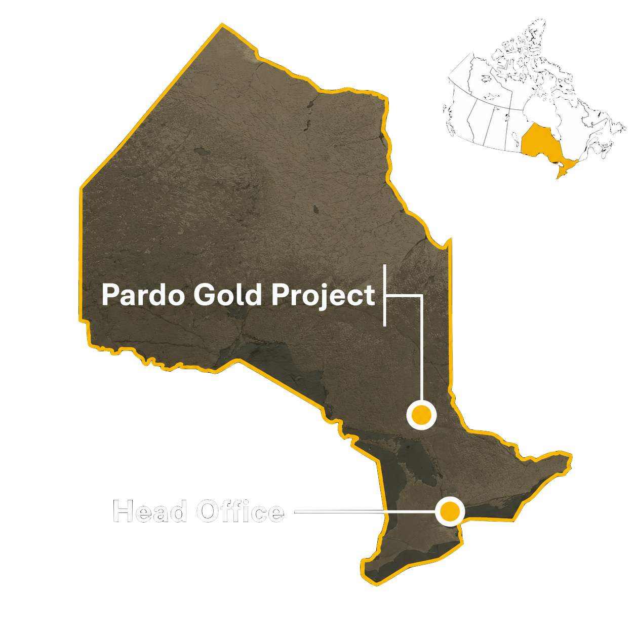 PARDO Gold Project Inventus