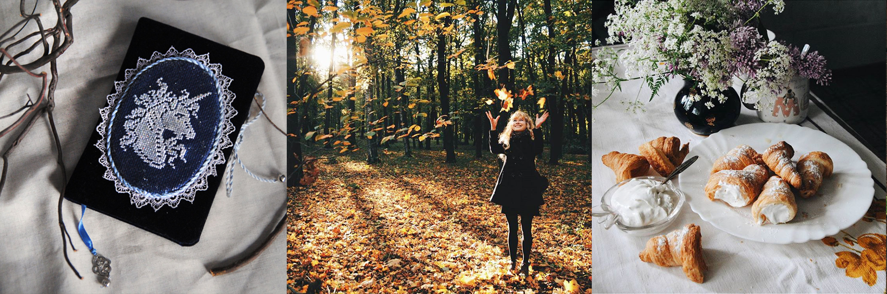 Three things I could use right now: A Moon Unicorn Journal , Autumn, and whatever one calls this amazingness on the right.