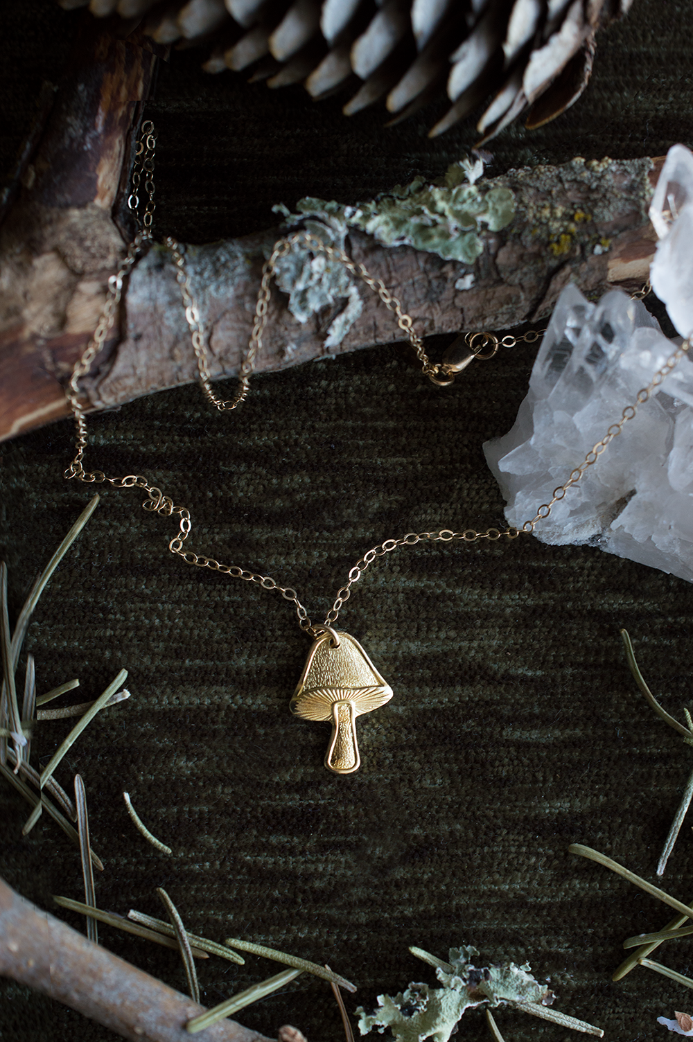 Magic Mushroom Necklace Amanita by Good Looking Objects small.png