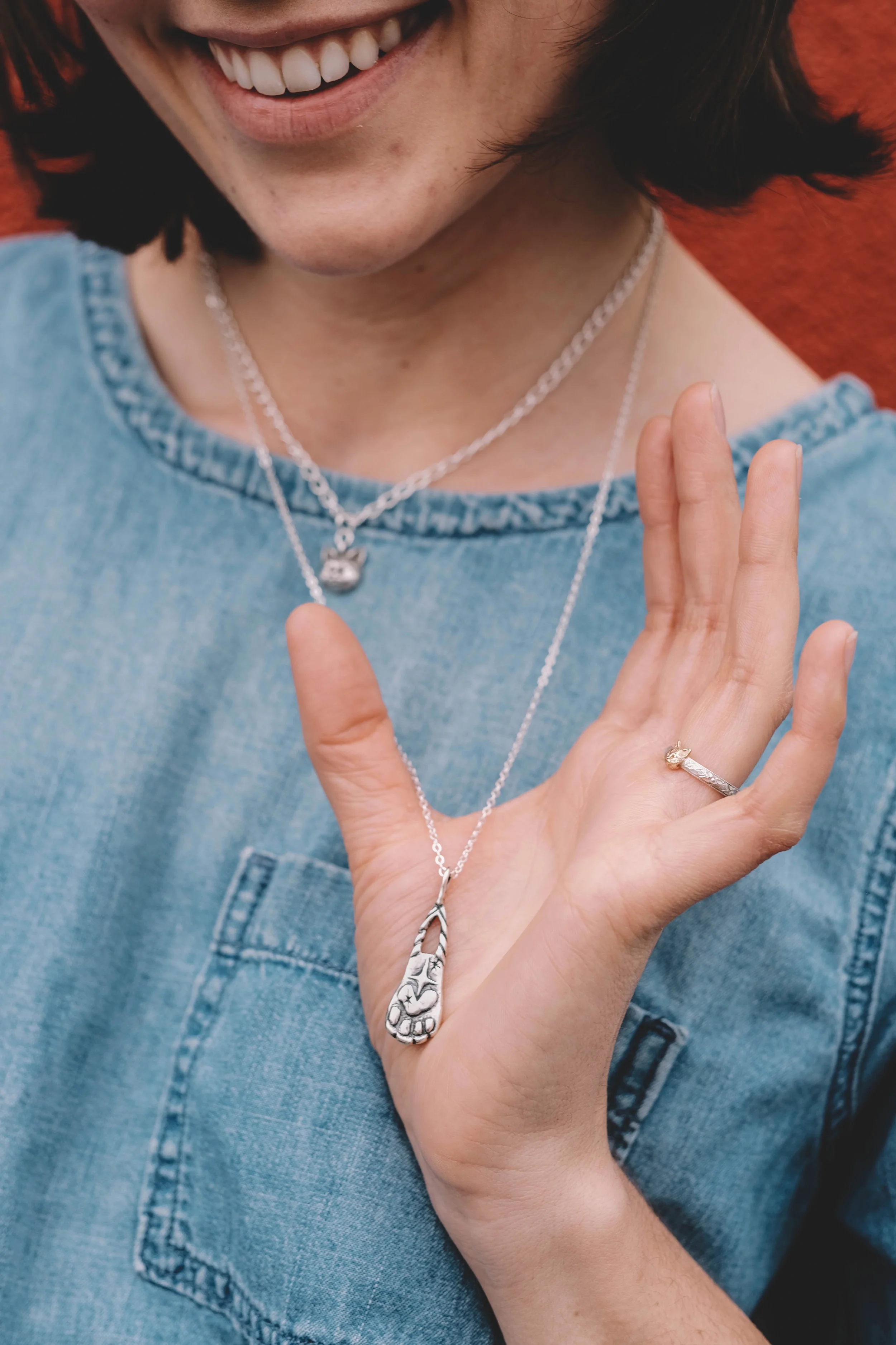 L model Paw of Magic Neclace kitty cat magical jewelry by Good Looking Objects.jpg