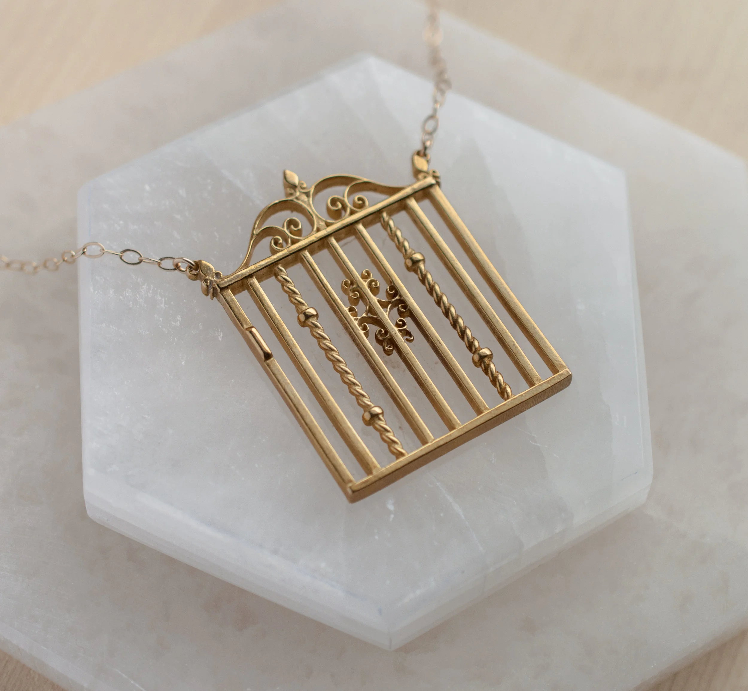 Selenite---Garden-Gate-Necklace-bronze-side.jpg