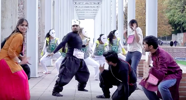 Scene from the video Dance your PhD