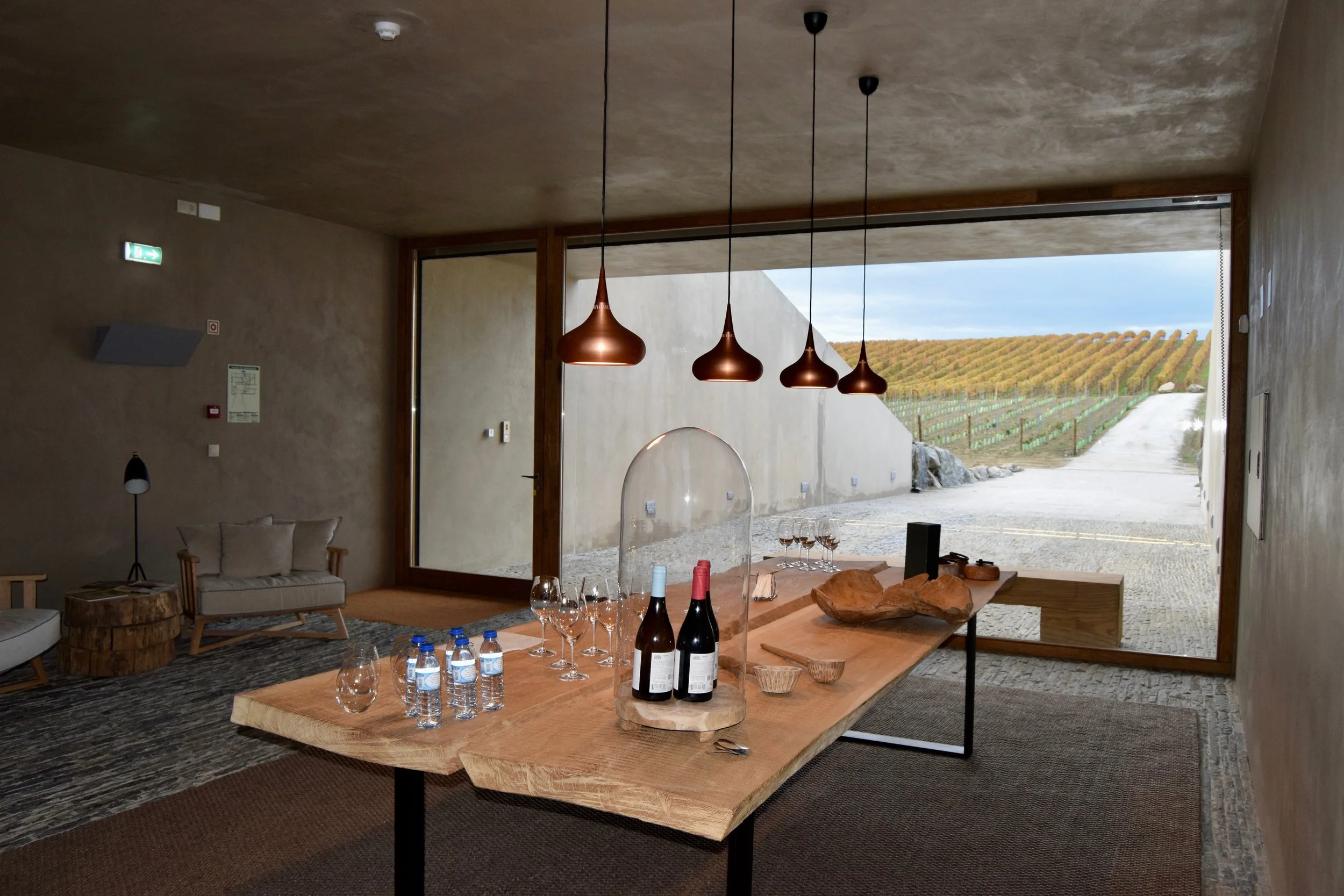 herdade de freixo, first underground winery in europe (40 meters/131 feet) 