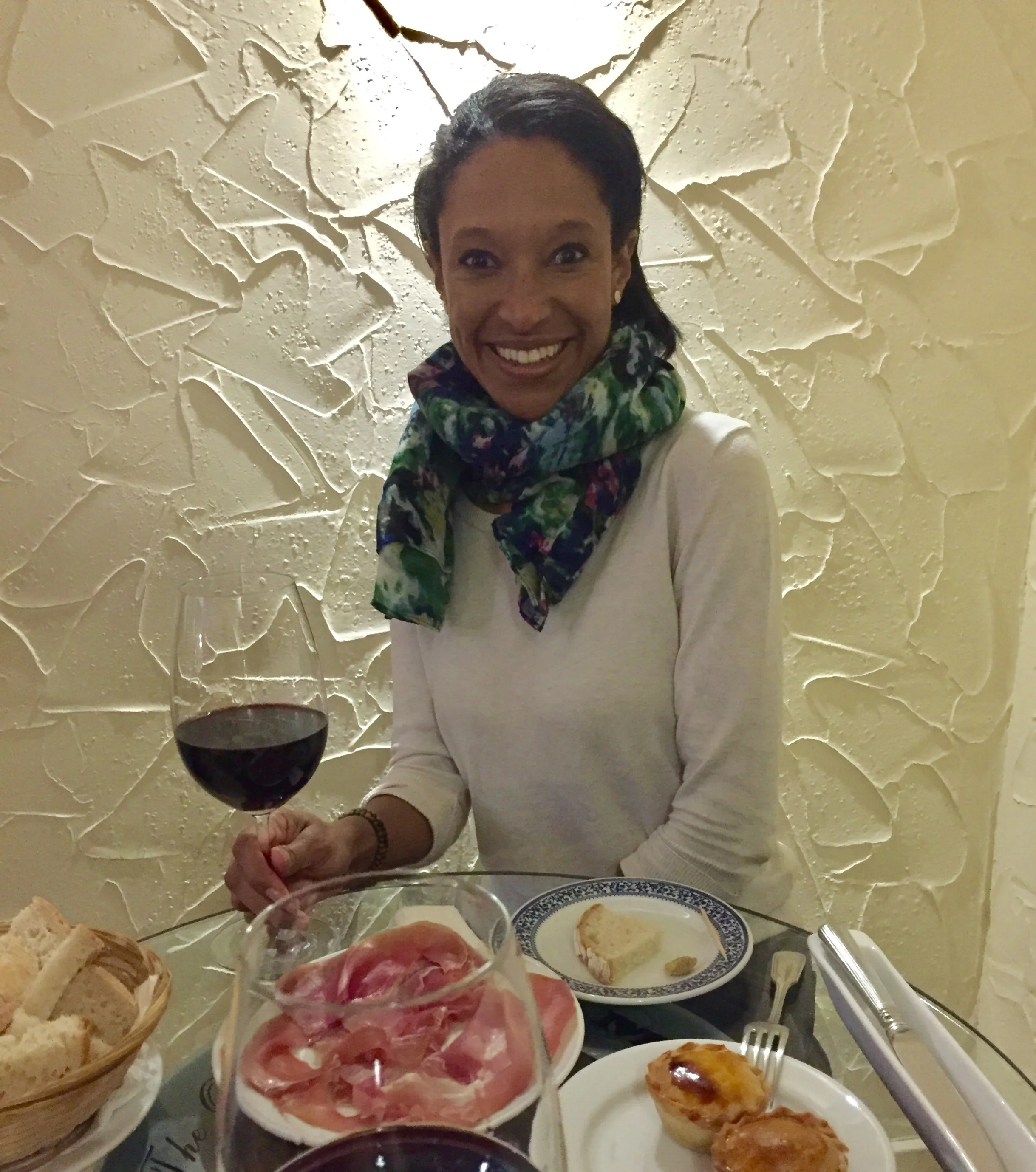 sheree mitchell en The Old Pharmacy Wine Bar en Lisboa
