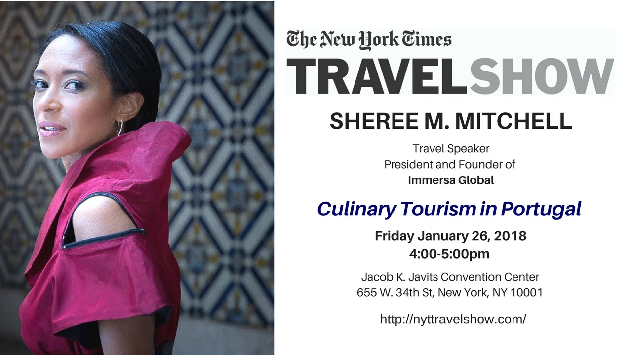 New York Times Travel Show 2018 "Culinary Tourism in Portugal"