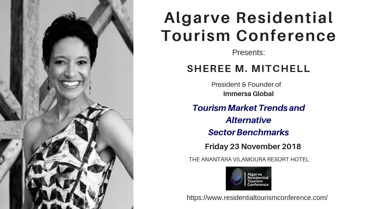 Sheree M. Mitchell will be participating in the Algarve Residential Tourism Conference in Portugal. November 23rd, 2018.