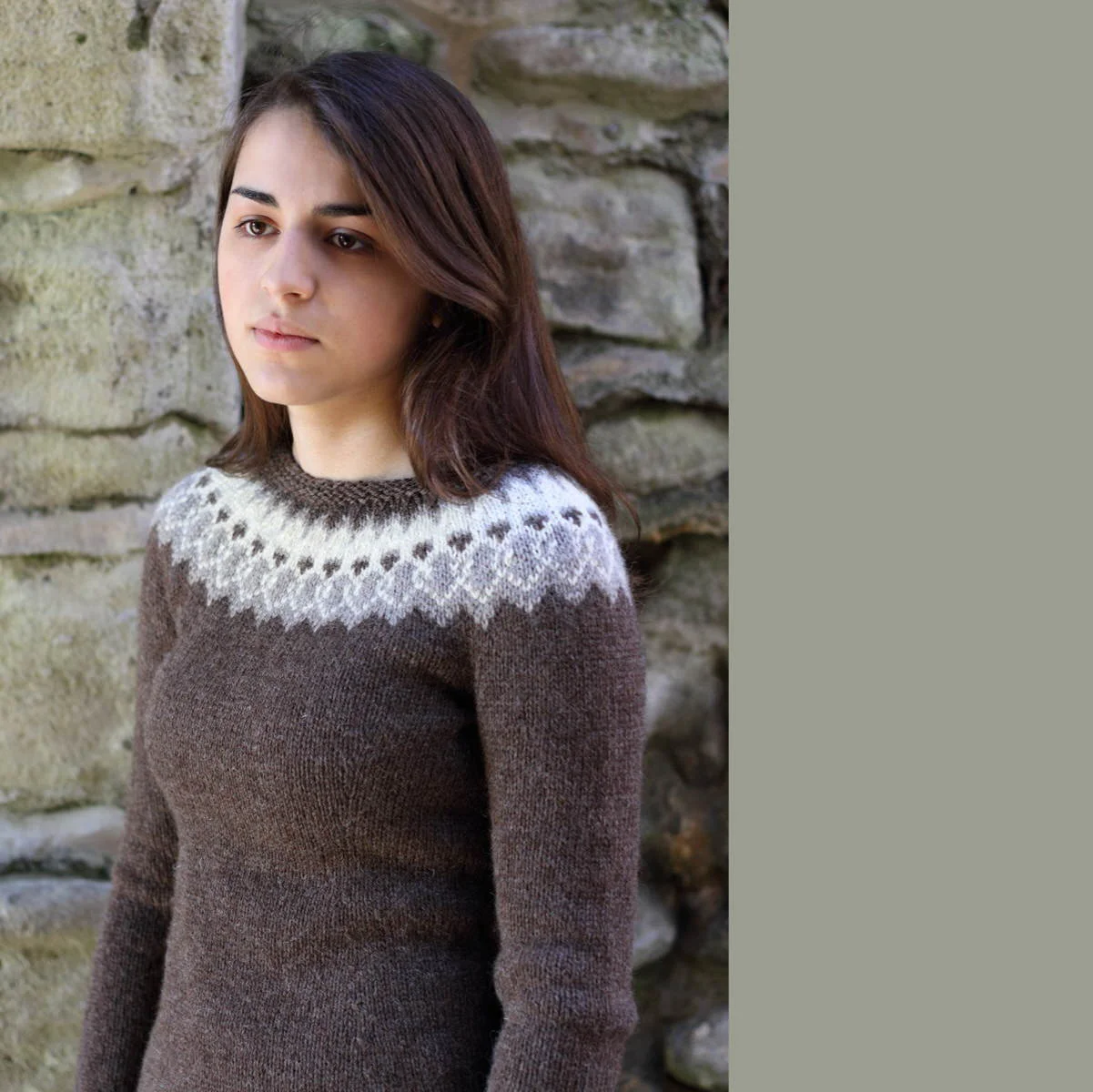 Baa Rame Ewe Dovestone Natural Aran Pattern Book