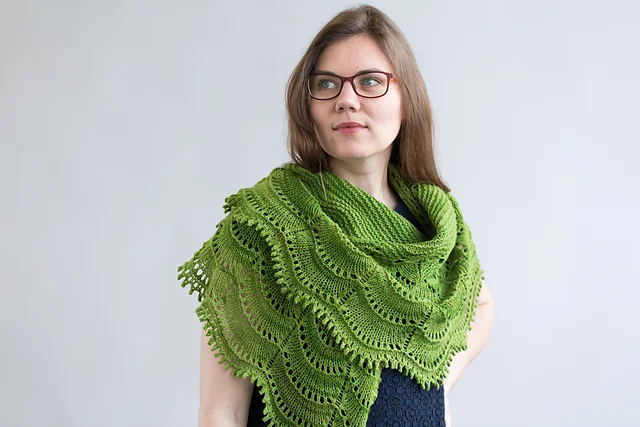 Stac Shoaigh shawl by Ysolda Teague