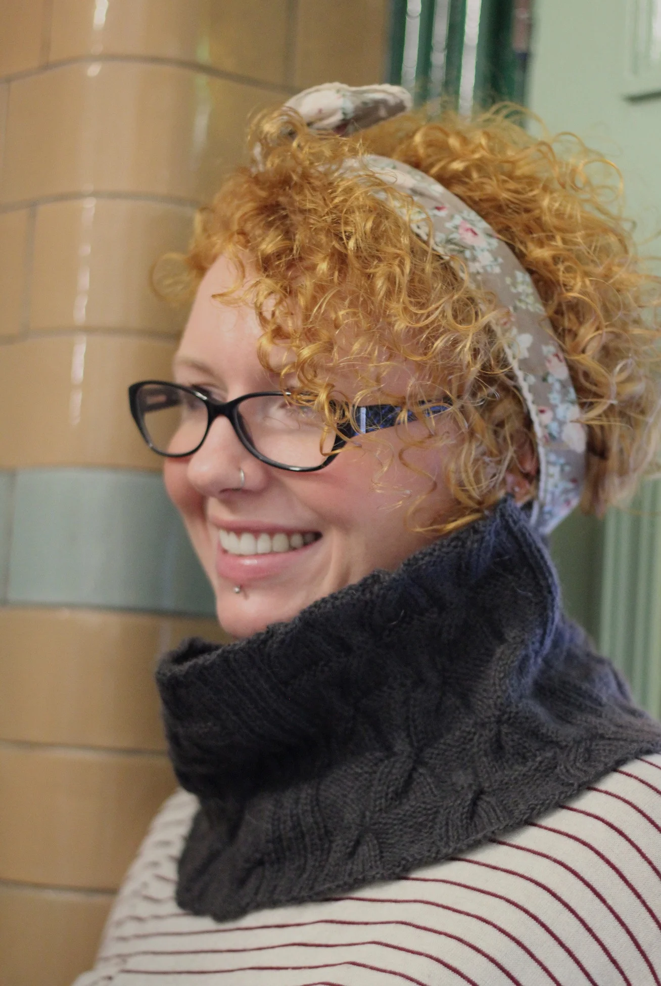 Thirsk Cowl by Rachel Coopey