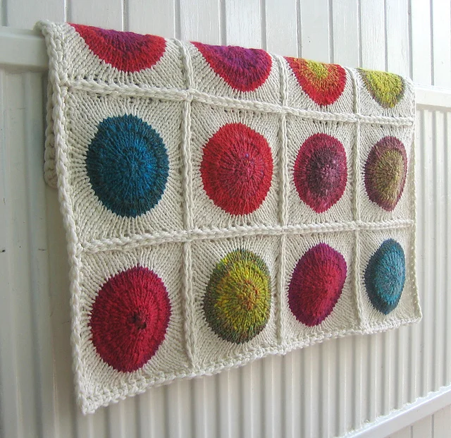 knitted squares how to knit a blanket with straight needles for beginners