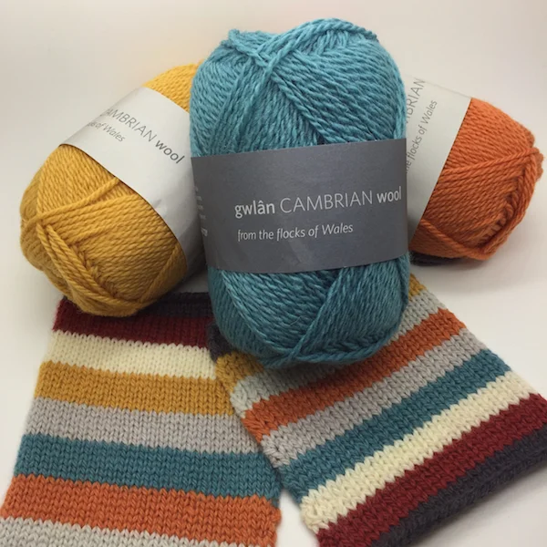 Cambrian Mountain Wool DK and 4ply