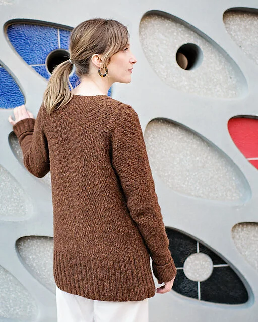 Minimalist Cable Cardigan by Carina Spencer — Fine Fettle Fibres Knitting  Supplies Workshops